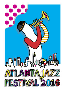 Jazzlanta - Poster Artwork by artist Yoyo Ferro copy