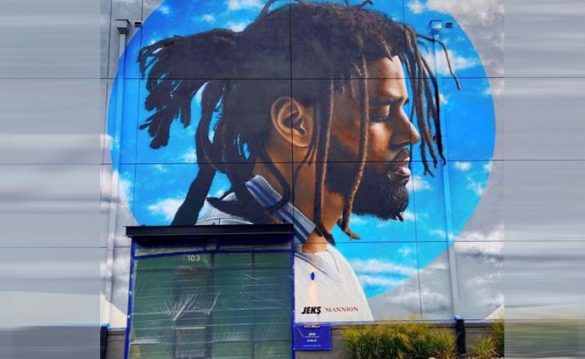 J.Cole Mural J.Cole Mural